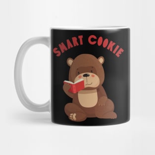 Happy Smart Cookie Sweet bear crocodile reading book hello cute baby outfit Mug